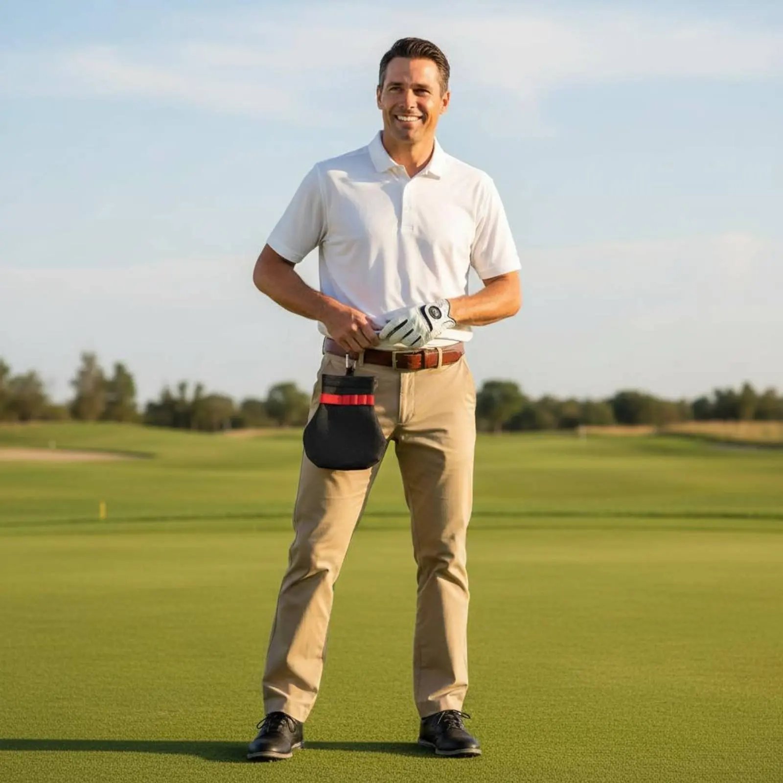 Sport Tee Holder Bag Portable Attach-on Sport Accessory Bag for Golfers, Driving Range
Sport Tee Holder Bag Portable Attach-on Sport Accessory Bag for Golfers, Driving Range