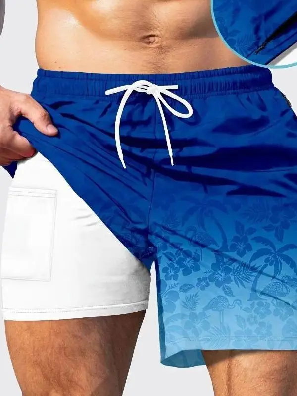 Loose Fit 3D Printed Double Layer Sports Shorts for Men Comfortable Polyester Fiber Easy to Wear Daily Use Casual Shorts
Loose Fit 3D Printed Double Layer Sports Shorts for Men Comfortable Polyester Fiber Easy to Wear Daily Use Casual Shorts