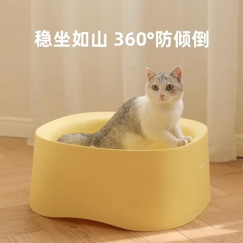 Ящик для кошачьего туалета Meoof, большой открытый полузакрытый брызгозащищенный умывальник, большой космический туалет
Ящик для кошачьего туалета Meoof, большой открытый полузакрытый брызгозащищенный умывальник, большой космический туалет