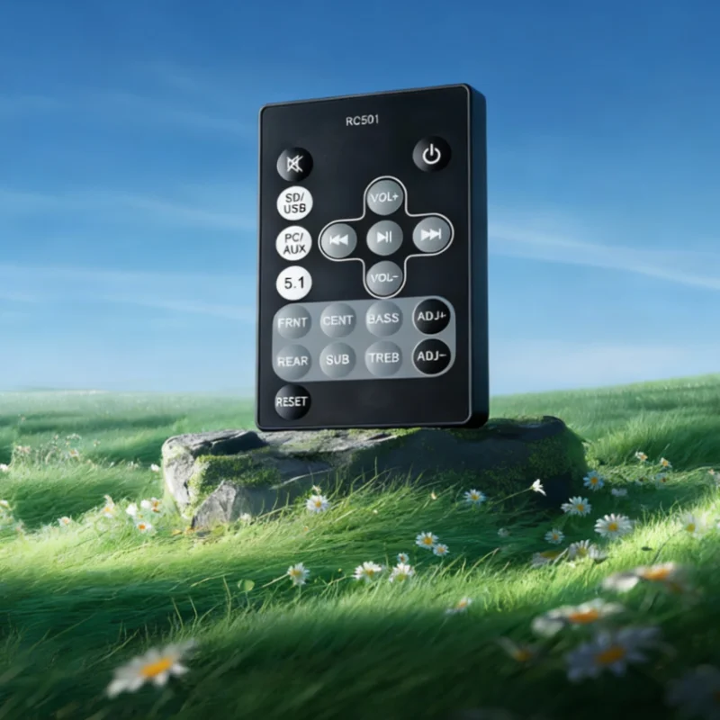 RC501 RC501A Compatible Replacement Remote Control Black 5.1 Sound System Universal Remote for BRITZ BR-5100-T3
RC501 RC501A Compatible Replacement Remote Control Black 5.1 Sound System Universal Remote for BRITZ BR-5100-T3