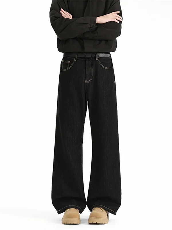 American Washed Men's Jeans Winter New Style Wide Leg Straight Cut Trousers Retro Brand Tagkita Youth Casual Wear Resistant
American Washed Men's Jeans Winter New Style Wide Leg Straight Cut Trousers Retro Brand Tagkita Youth Casual Wear Resistant