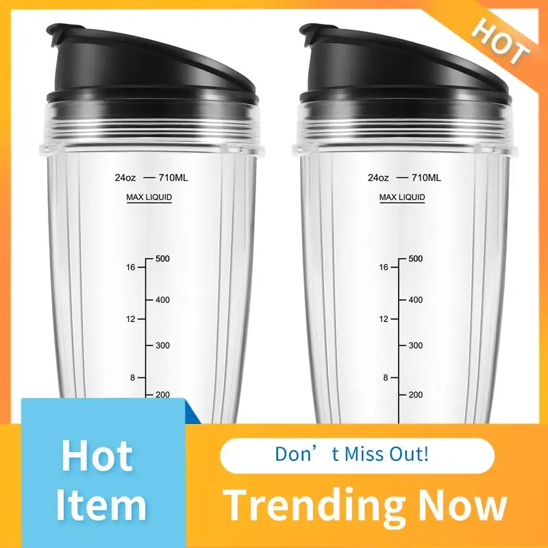 A13I-24OZ Replacement Cups Compatible For Ninja Nutri BN401, BN701, SS101, BN400, BN800, BN801 Blender
A13I-24OZ Replacement Cups Compatible For Ninja Nutri BN401, BN701, SS101, BN400, BN800, BN801 Blender