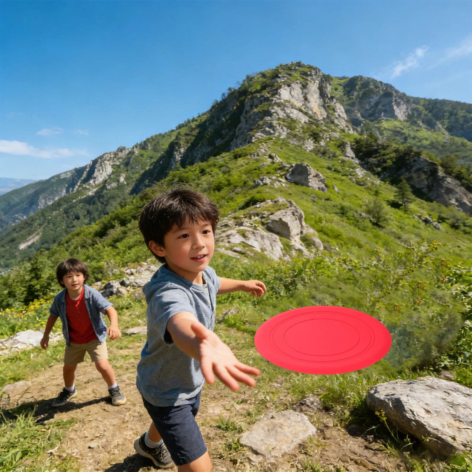 4Pcs Kids Flying Disc Soft Silicone Colorful Flyer Outdoor Playing Lawn Disc Kindergarten Teaching Sports Favors 20Cm
4Pcs Kids Flying Disc Soft Silicone Colorful Flyer Outdoor Playing Lawn Disc Kindergarten Teaching Sports Favors 20Cm
