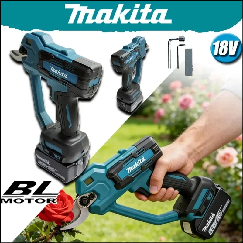 Makita For Makita Battery Brushless Pruning Shears Cordless Electric Branch Pruner Scissors High-power Cutter Power Tool
Makita For Makita Battery Brushless Pruning Shears Cordless Electric Branch Pruner Scissors High-power Cutter Power Tool