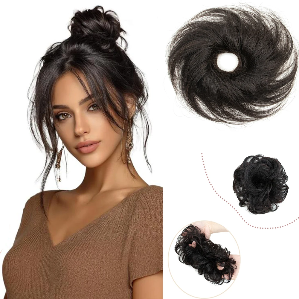 Накладной пучок для волос для женщин, готовый эластичный шиньон из 100% натуральных волос Реми, 15 г, легко крепится, мгновенная прическа без затруднений
Накладной пучок для волос для женщин, готовый эластичный шиньон из 100% натуральных волос Реми, 15 г, легко крепится, мгновенная прическа без затруднений