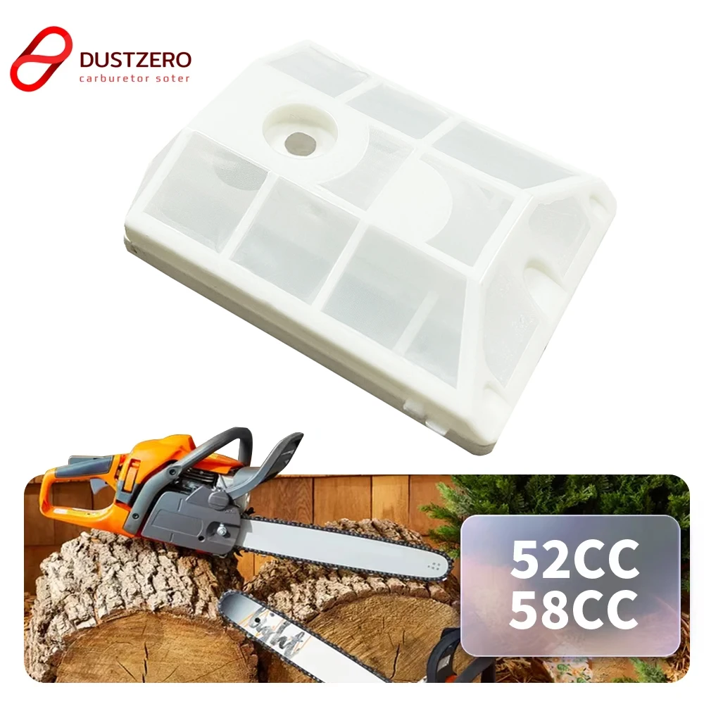 Garden Tool 52cc 58cc Chainsaw Spare Parts Wholesale 5200 5800 Chain Saw Replacement Air Filter Assembly Accessories
Garden Tool 52cc 58cc Chainsaw Spare Parts Wholesale 5200 5800 Chain Saw Replacement Air Filter Assembly Accessories