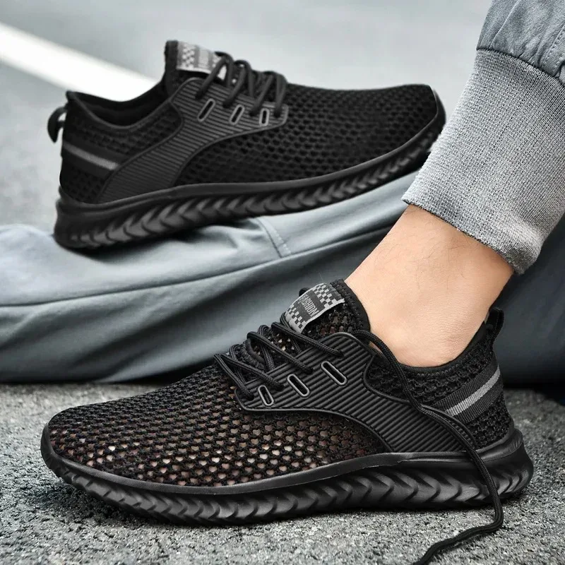 Men's Sneakers Summer Mesh Breathable Running Shoes Fashion Casual Walking Sports Shoes for Men New Lace-Up Walking Tennis Shoes
Men's Sneakers Summer Mesh Breathable Running Shoes Fashion Casual Walking Sports Shoes for Men New Lace-Up Walking Tennis Shoes