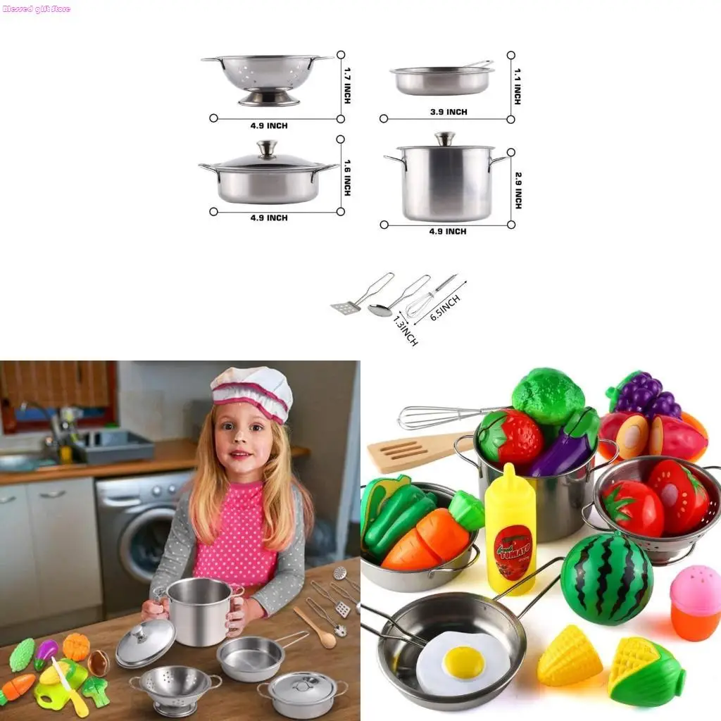 D0JC High-Quality Children Pretend Play Kitchen Cookware Set Toy Cooking Game
D0JC High-Quality Children Pretend Play Kitchen Cookware Set Toy Cooking Game