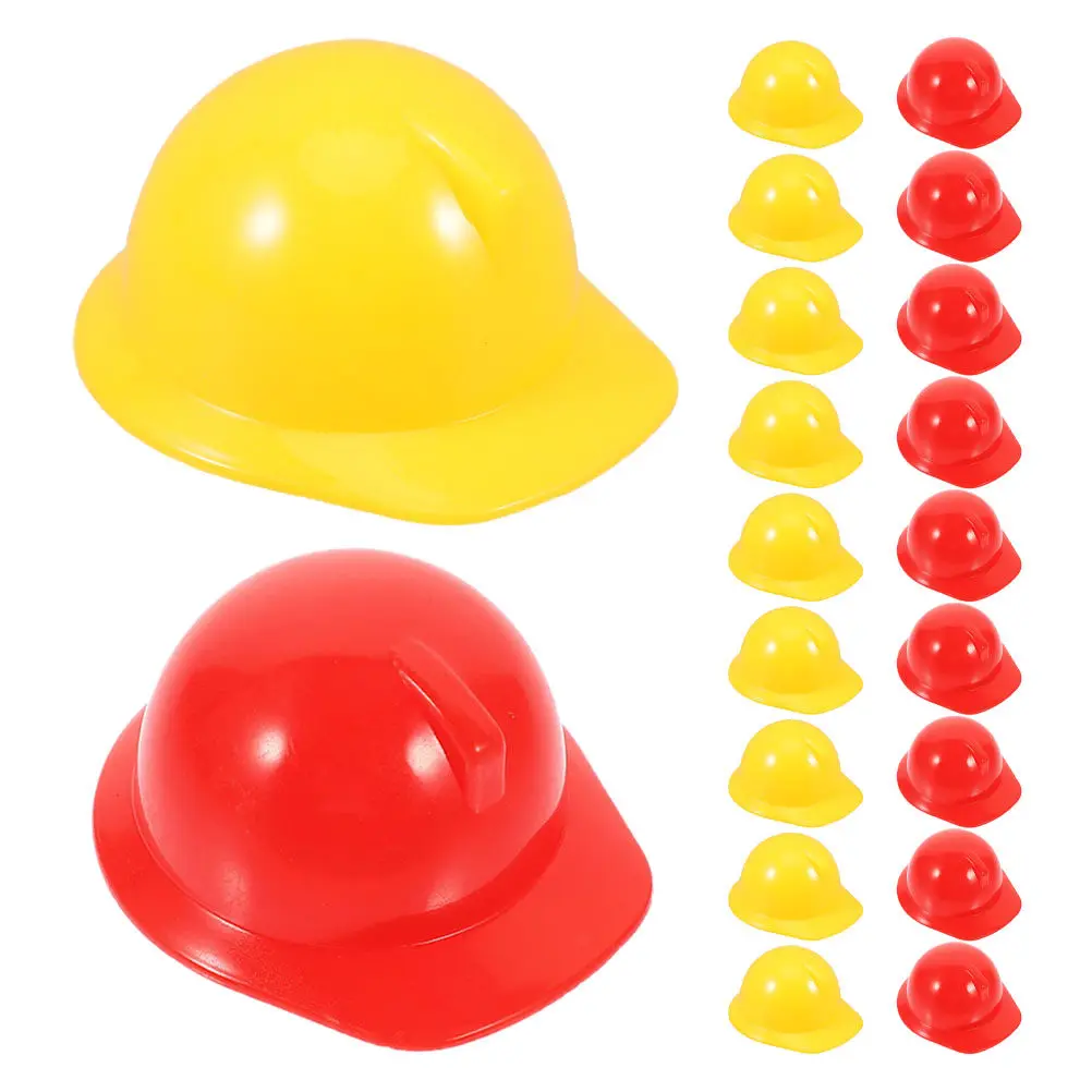 20Pcs Miniature Construction Helmets Yellow Red Small Hard Hats Safety Caps for Kids Party Decorations Crafts Baby Hard Hat
20Pcs Miniature Construction Helmets Yellow Red Small Hard Hats Safety Caps for Kids Party Decorations Crafts Baby Hard Hat