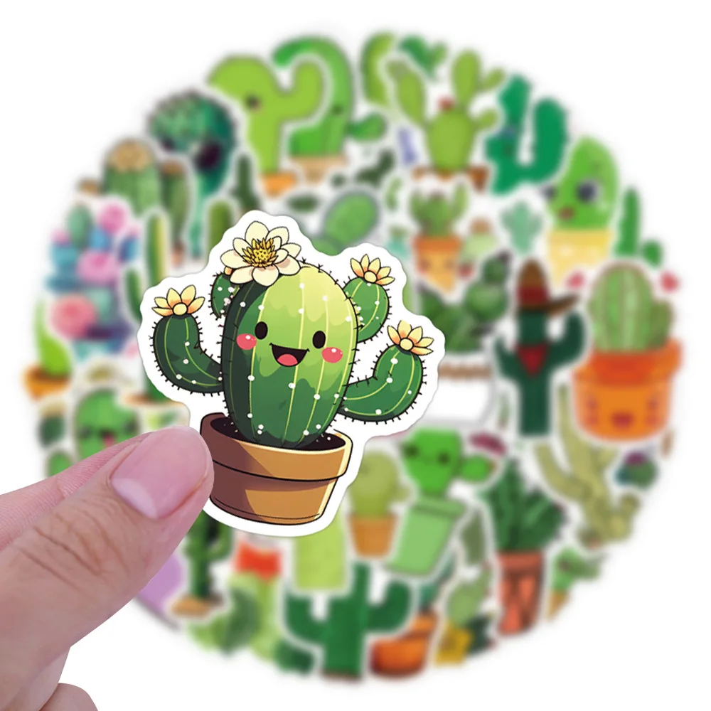 55PCS Cute Cactus Stickers Succulent Plant Vinyl Decals for Laptop Water Bottle Phone Case Scrapbook Luggage DIY Crafts
55PCS Cute Cactus Stickers Succulent Plant Vinyl Decals for Laptop Water Bottle Phone Case Scrapbook Luggage DIY Crafts