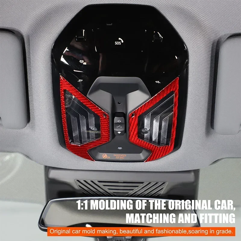 Gao Ruying For BMW X3 G45 2025-2026 Soft Carbon Fiber Car Roof Reading Lamp Frame Cover Trim Sticker Car Accessories
Gao Ruying For BMW X3 G45 2025-2026 Soft Carbon Fiber Car Roof Reading Lamp Frame Cover Trim Sticker Car Accessories