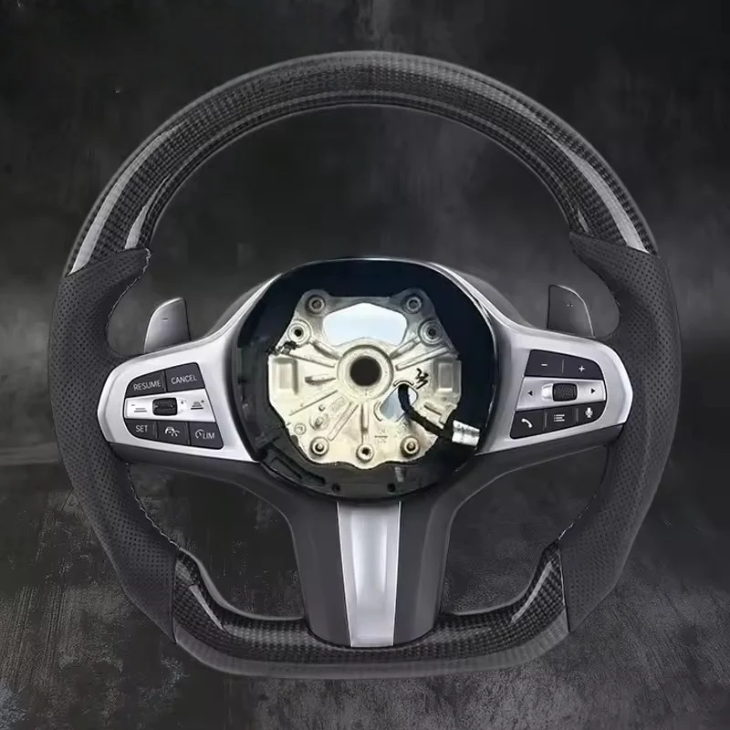 Customized Carbon Fiber Leather Car Steering Wheel For BMW G20 G28 G29 G30 G32 G38 G11 Steering Wheel Accessories
Customized Carbon Fiber Leather Car Steering Wheel For BMW G20 G28 G29 G30 G32 G38 G11 Steering Wheel Accessories