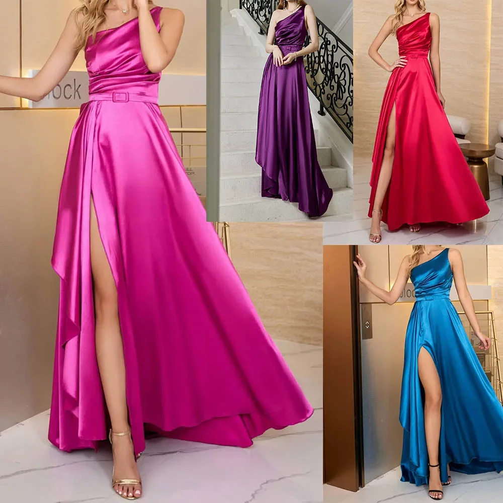 New Women's Clothing Sling Wedding Bridesmaid Dress Banquet Party Evening Dress Long Long One-piece Dress Gown
New Women's Clothing Sling Wedding Bridesmaid Dress Banquet Party Evening Dress Long Long One-piece Dress Gown