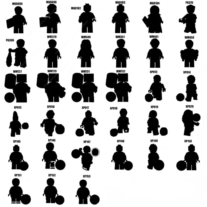 Cartoon movie TV Anime models Action Figures MG0095 WM351 XP017 PG376 XP152 Bricks Toys 101
Cartoon movie TV Anime models Action Figures MG0095 WM351 XP017 PG376 XP152 Bricks Toys 101