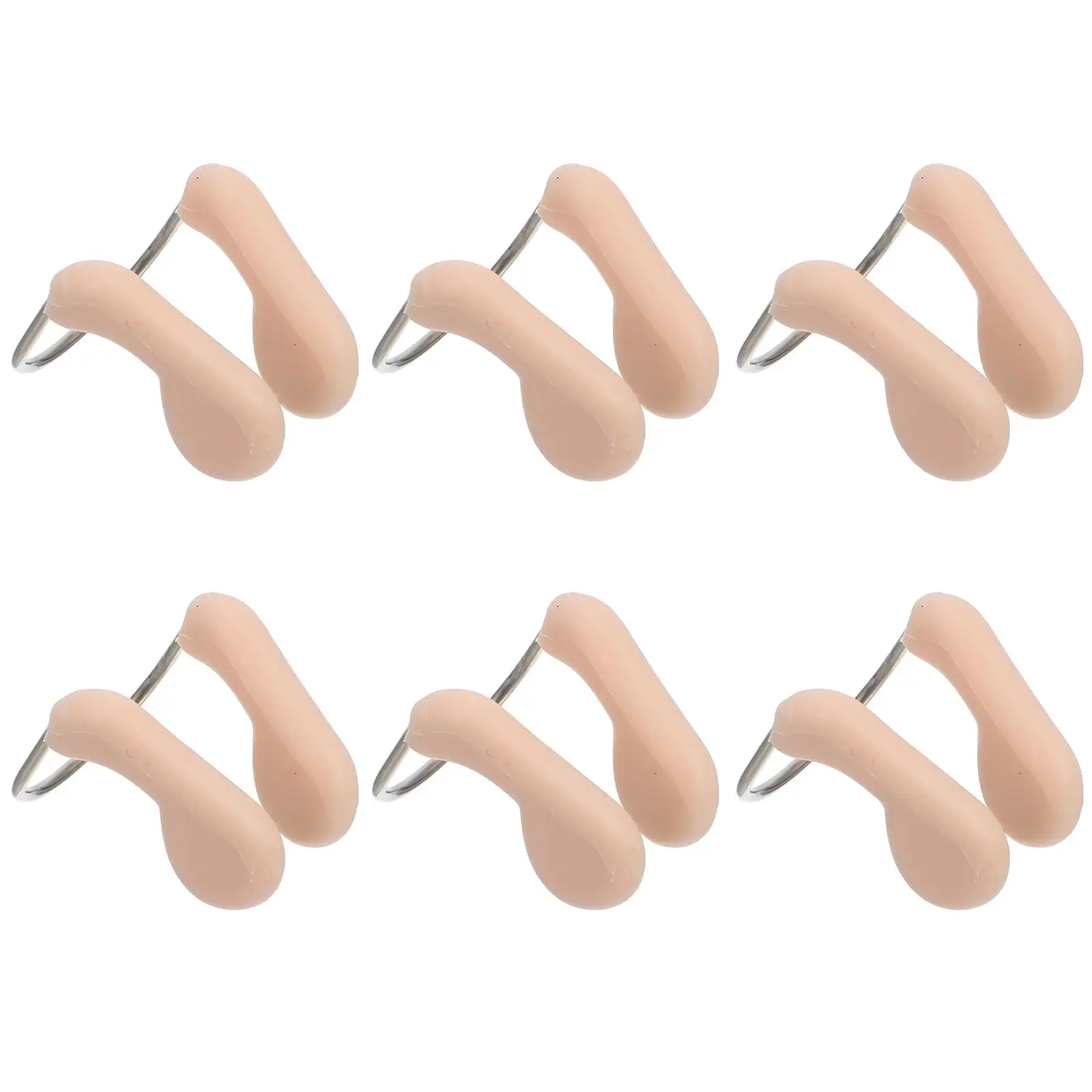 6PCS Waterproof Swimming Nose Clip Anti-choking Professional Swimming Wire Nose Clip Underwater Nose Protection (Fleshcolor)
6PCS Waterproof Swimming Nose Clip Anti-choking Professional Swimming Wire Nose Clip Underwater Nose Protection (Fleshcolor)