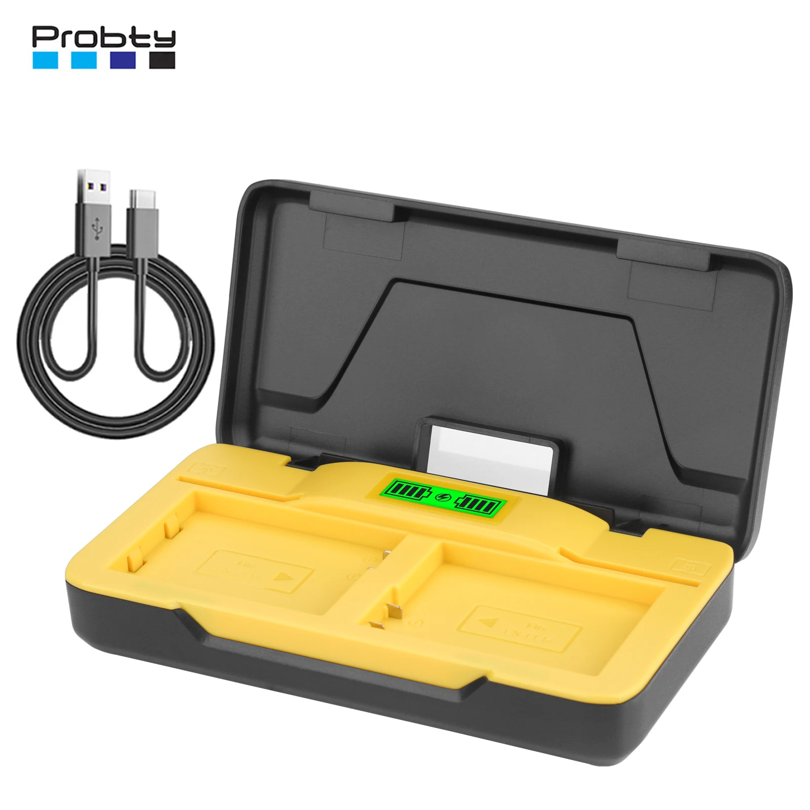 Probty EN-EL14 EN EL14a Battery Charger 20W Fast Charging For Nikon D3500, D5600, D3300, D5100, D5500, D3100, D3200, D5200
Probty EN-EL14 EN EL14a Battery Charger 20W Fast Charging For Nikon D3500, D5600, D3300, D5100, D5500, D3100, D3200, D5200