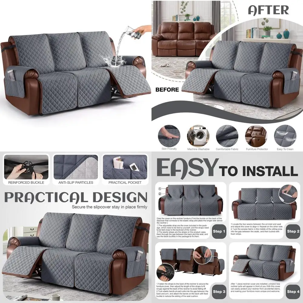 Водонепроницаемый чехол для дивана с откидной спинкой, нескользящий чехол для 3-местного дивана, защита для мебели для диванов с откидной спинкой
Водонепроницаемый чехол для дивана с откидной спинкой, нескользящий чехол для 3-местного дивана, защита для мебели для диванов с откидной спинкой