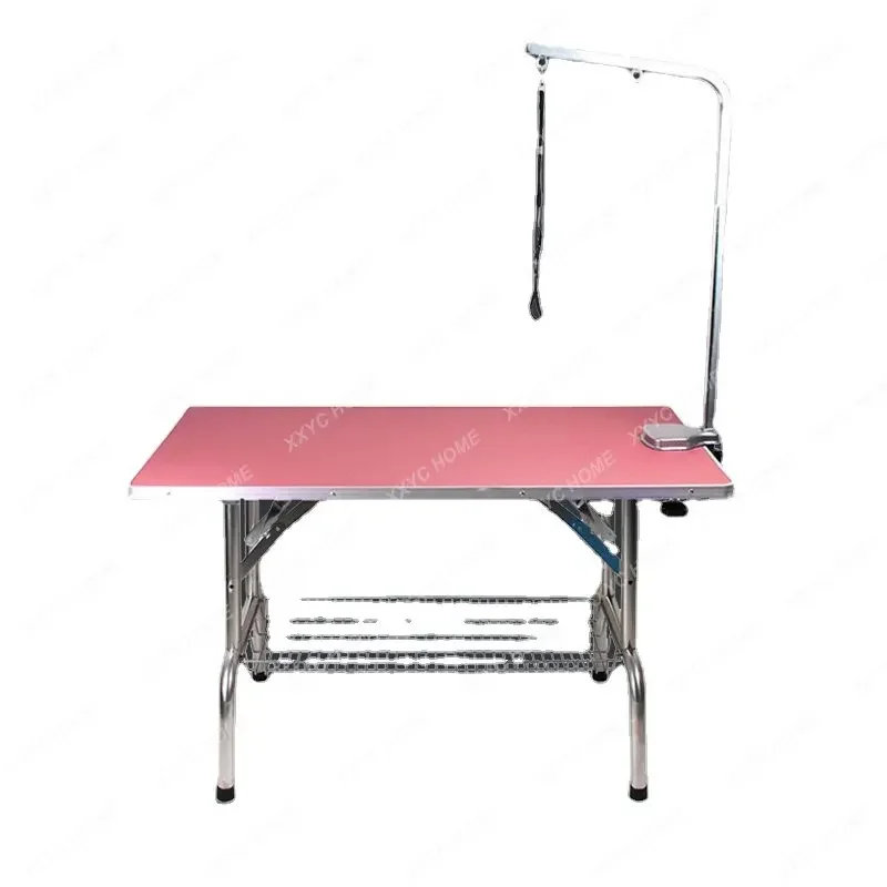 Folding Pet Dog Beauty Table Cosmetic Table Dogs and Cats Bath Blowing Hair Trimming Shearing Modeling Table
Folding Pet Dog Beauty Table Cosmetic Table Dogs and Cats Bath Blowing Hair Trimming Shearing Modeling Table