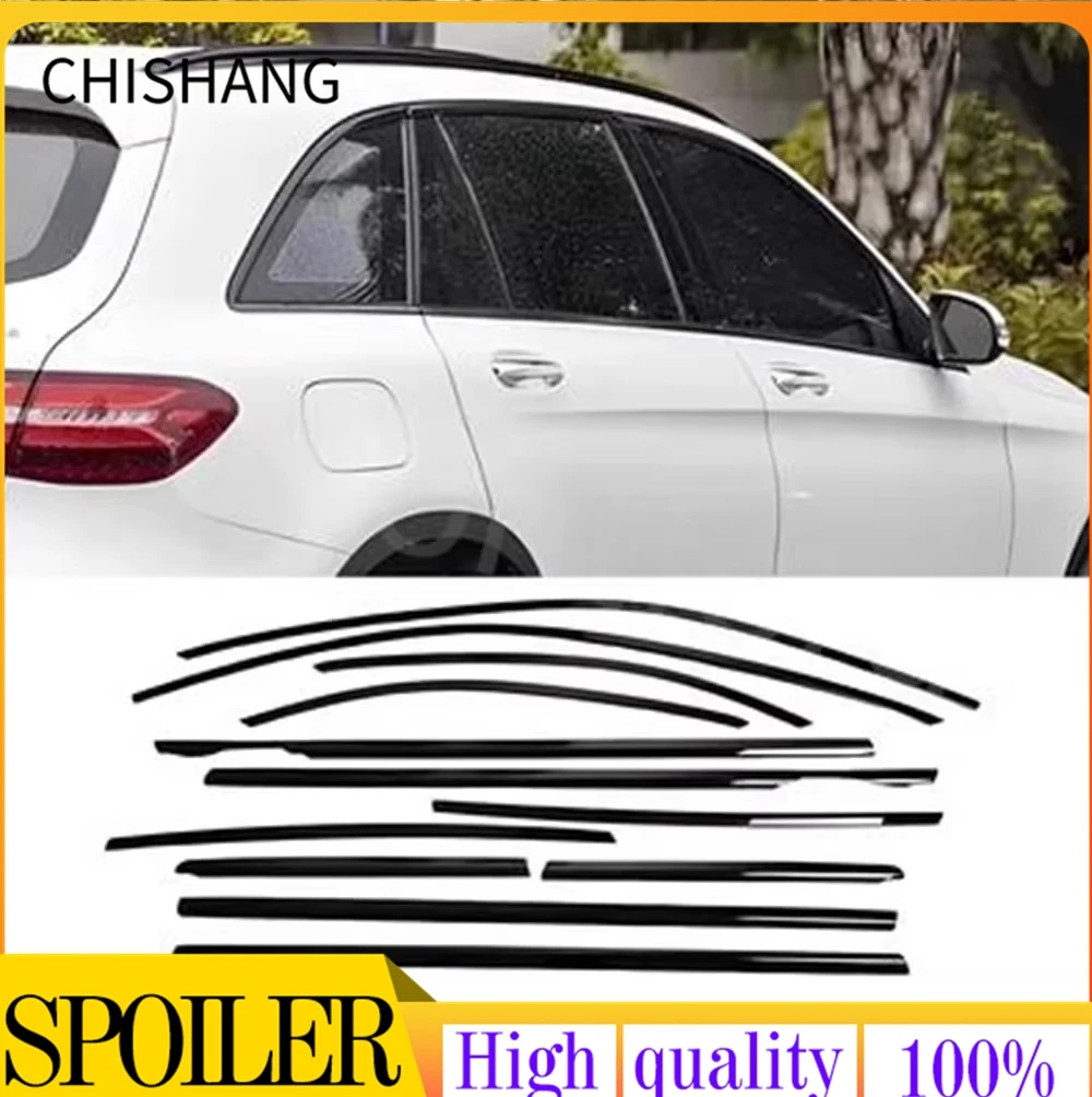 12pcs For Mercedes Benz GLC X253 X254 2016-2024 Stainless Steel Car Styling black Window Sequins Decoration Cover Trim
12pcs For Mercedes Benz GLC X253 X254 2016-2024 Stainless Steel Car Styling black Window Sequins Decoration Cover Trim