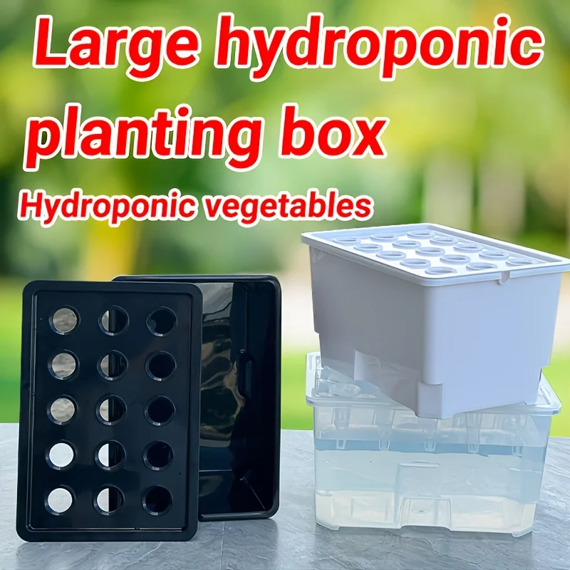 Система гидропоники без электричества для выращивания растений без почвы, набор для рассады овощей и трав, черный/белый/прозрачный, для балкона и дома
Система гидропоники без электричества для выращивания растений без почвы, набор для рассады овощей и трав, черный/белый/прозрачный, для балкона и дома