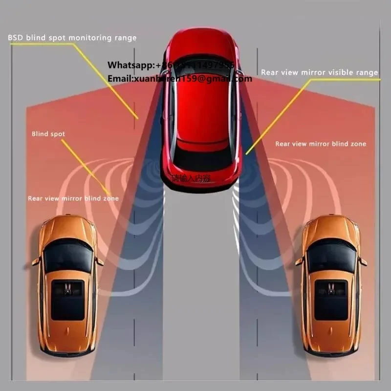 Blind Spot Detection System for Car Universal 77GHz ADAS Waterproof Monitr Radar Sensor with BSD and IP67 Rating
Blind Spot Detection System for Car Universal 77GHz ADAS Waterproof Monitr Radar Sensor with BSD and IP67 Rating