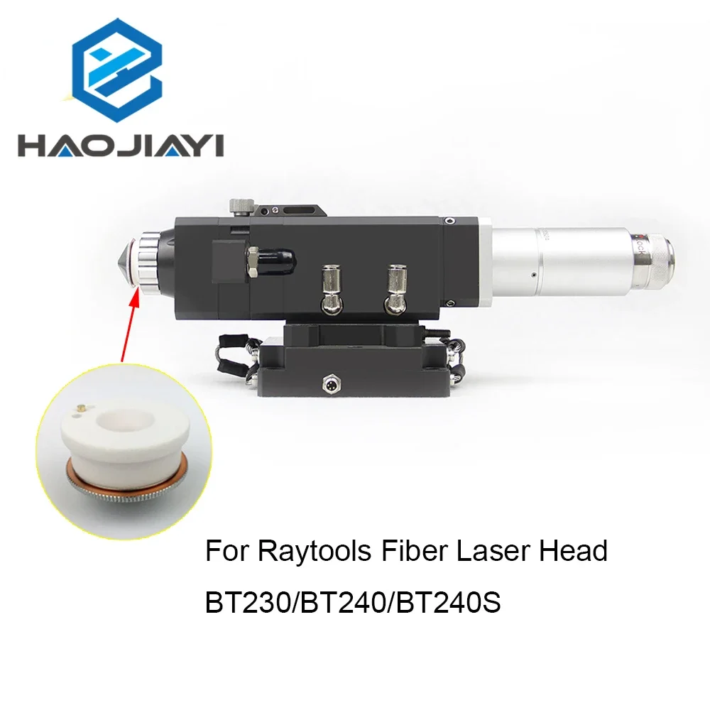 Керамический держатель сопла Raytools диаметром 32 мм для волоконных лазерных станков Raytools AK270/BT230/BT240 Bodor Glorystar
Керамический держатель сопла Raytools диаметром 32 мм для волоконных лазерных станков Raytools AK270/BT230/BT240 Bodor Glorystar