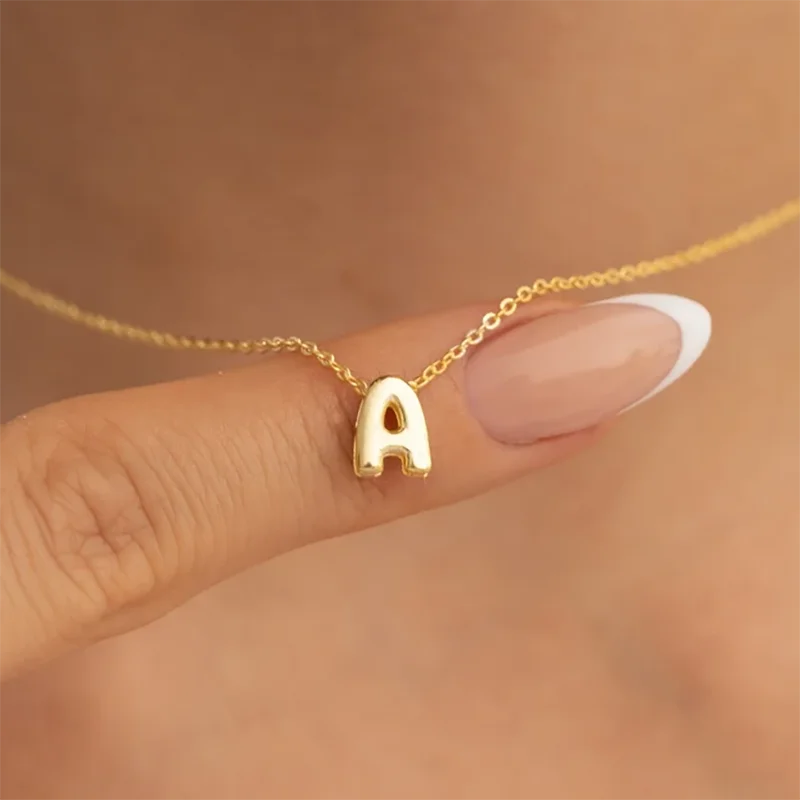 DHQH 2025 New Customized Letter Bubble Necklace Personalized Name 3D Balloon Necklace Mother's Day Commemorative Gift For Her
DHQH 2025 New Customized Letter Bubble Necklace Personalized Name 3D Balloon Necklace Mother's Day Commemorative Gift For Her