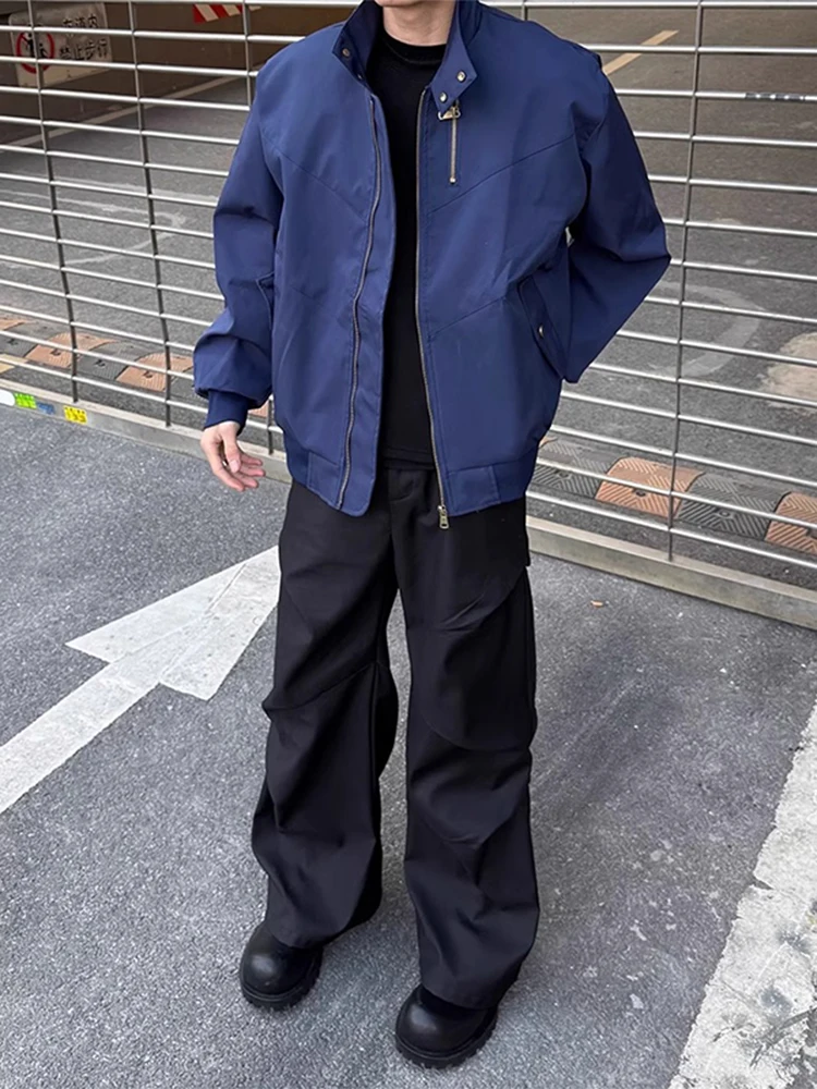 Bla Pleated Knife Straight Leg Men's Trousers Spring Autumn High End Drape Cleanfit Paratrooper Pants Casual Youth Fas...
Bla Pleated Knife Straight Leg Men's Trousers Spring Autumn High End Drape Cleanfit Paratrooper Pants Casual Youth Fas...