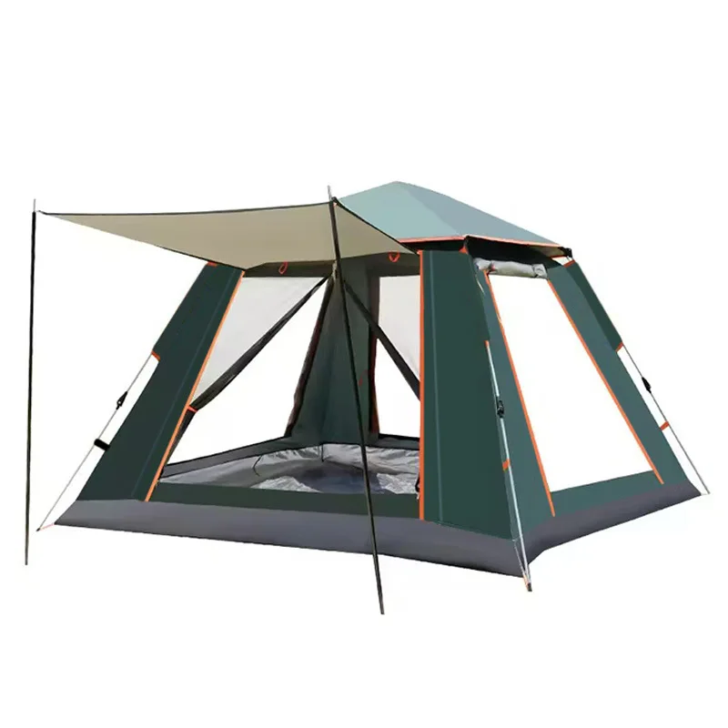 Camping large four-sided tent double doors and double windows ventilation team building camping rainproof and sunproof
Camping large four-sided tent double doors and double windows ventilation team building camping rainproof and sunproof