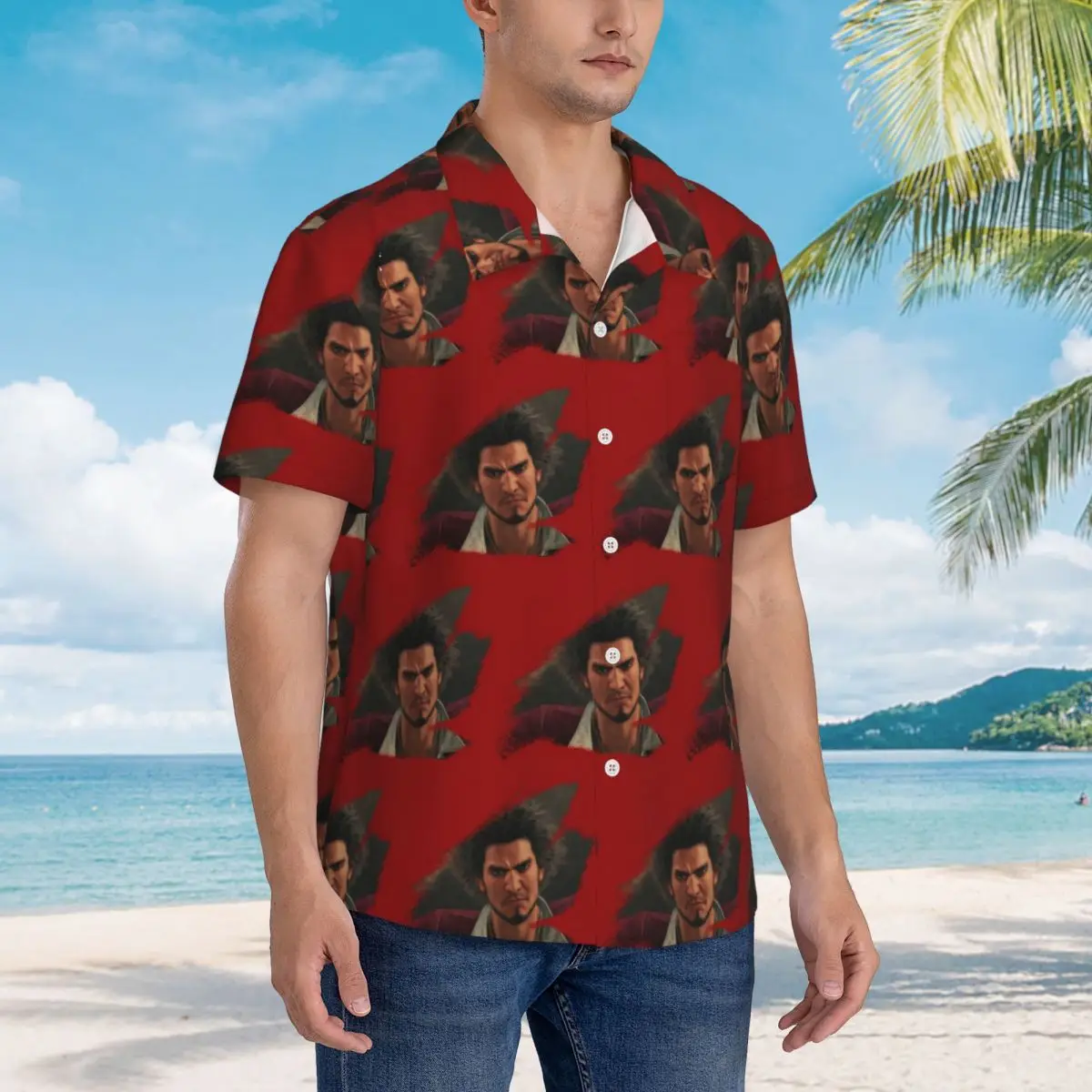 Ichiban Kasuga - Yakuza Hawaiian Shirts Fashion Men Short Sleeve Shirt for Summer Beach Men's Lapel Tops
Ichiban Kasuga - Yakuza Hawaiian Shirts Fashion Men Short Sleeve Shirt for Summer Beach Men's Lapel Tops