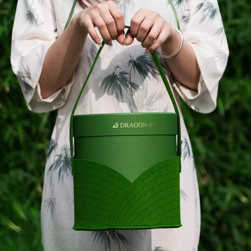 Customized. Boat Festival Box Customization 2025 Felt Bag Flower Pot Imitation Zongzi Leaf Capacity Large Cylinder G
Customized. Boat Festival Box Customization 2025 Felt Bag Flower Pot Imitation Zongzi Leaf Capacity Large Cylinder G
