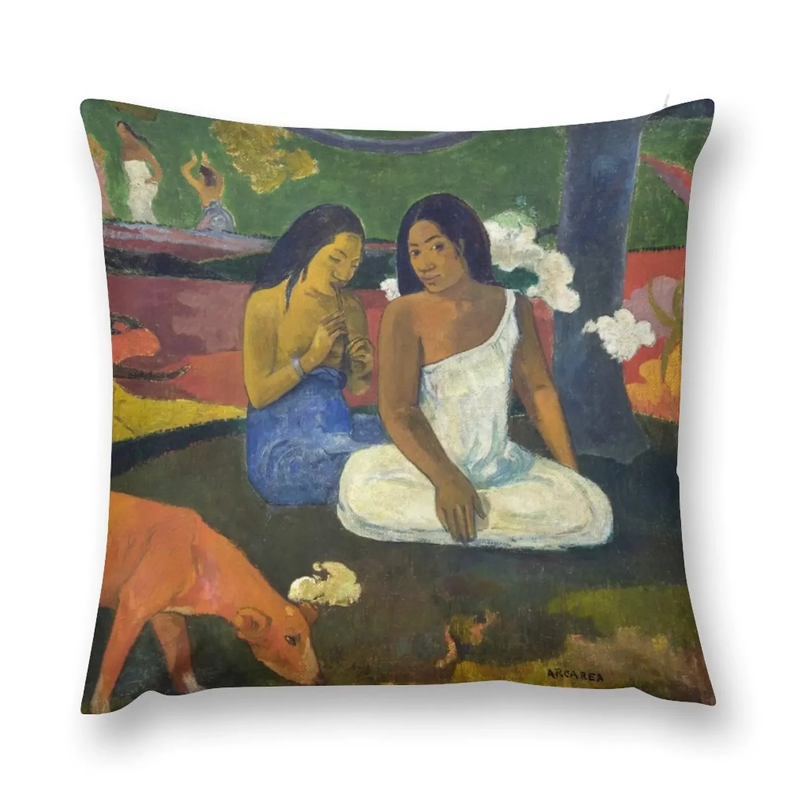 Arearea, Paul Gauguin Throw Pillow Pillow Case luxury home accessories Decorative pillow case
Arearea, Paul Gauguin Throw Pillow Pillow Case luxury home accessories Decorative pillow case