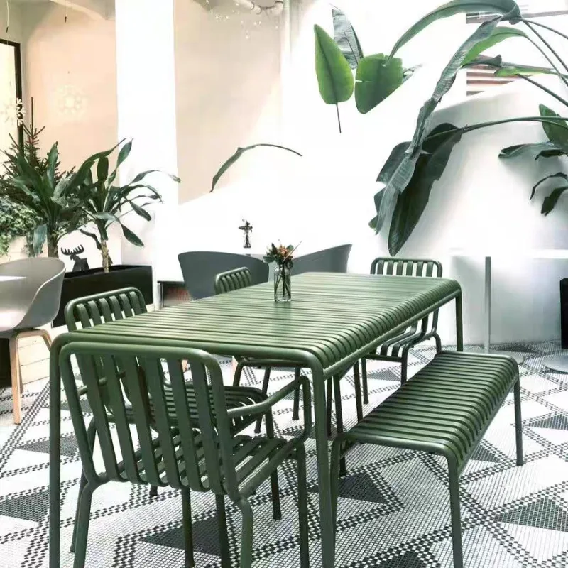Outdoor leisure table and chair courtyard simple balcony metal table and chair wrought iron outdoor open-air table and chair
Outdoor leisure table and chair courtyard simple balcony metal table and chair wrought iron outdoor open-air table and chair