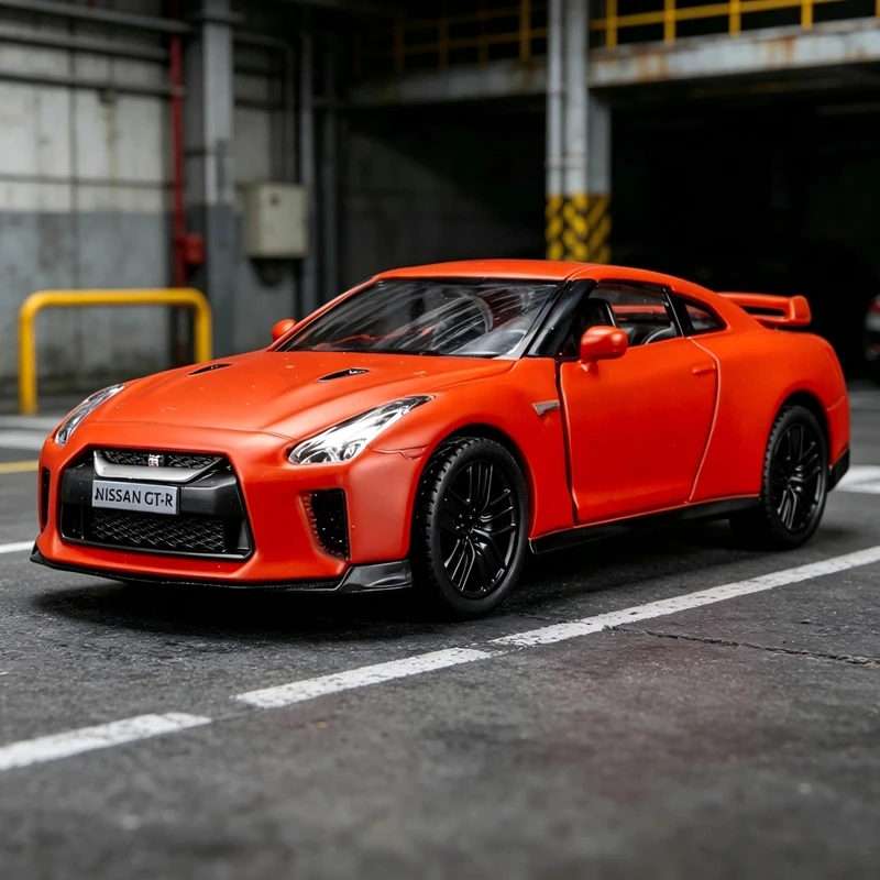 1:36 simulation Nissan GTR Alloy Car Model, doors can be opened rich in details, finely crafted, and of good quality
1:36 simulation Nissan GTR Alloy Car Model, doors can be opened rich in details, finely crafted, and of good quality