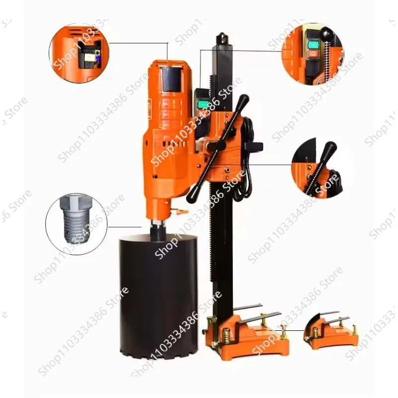 Industrial Grade Heavy Duty Concrete Drilling Diamond Core Drill Machine Concrete Core Drill Stand
Industrial Grade Heavy Duty Concrete Drilling Diamond Core Drill Machine Concrete Core Drill Stand