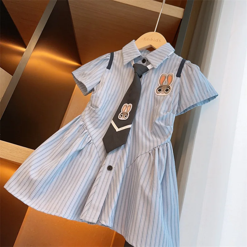 Girls' Summer Academy Style Dress New Children'sPoloShort Sleeve Shirt Dress Baby Summer Dress
Girls' Summer Academy Style Dress New Children'sPoloShort Sleeve Shirt Dress Baby Summer Dress