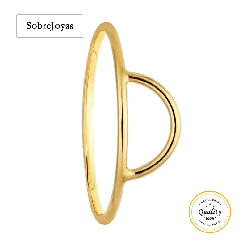 5mm Single Arch Ring 14K Gold Filled Rings 1mm Wire Boho Minimalist Knuckle Ring Gold Jewelry Gold Accessories Rings for Women
5mm Single Arch Ring 14K Gold Filled Rings 1mm Wire Boho Minimalist Knuckle Ring Gold Jewelry Gold Accessories Rings for Women