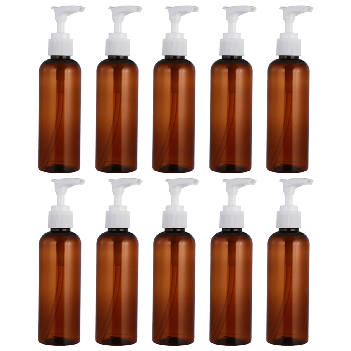 10 pcs 100Ml Empty Lotion Bottles Travel Liquid Dispenser Leak-Proof Shampoo Bottle For Camping Outdoor Trip Brown
10 pcs 100Ml Empty Lotion Bottles Travel Liquid Dispenser Leak-Proof Shampoo Bottle For Camping Outdoor Trip Brown