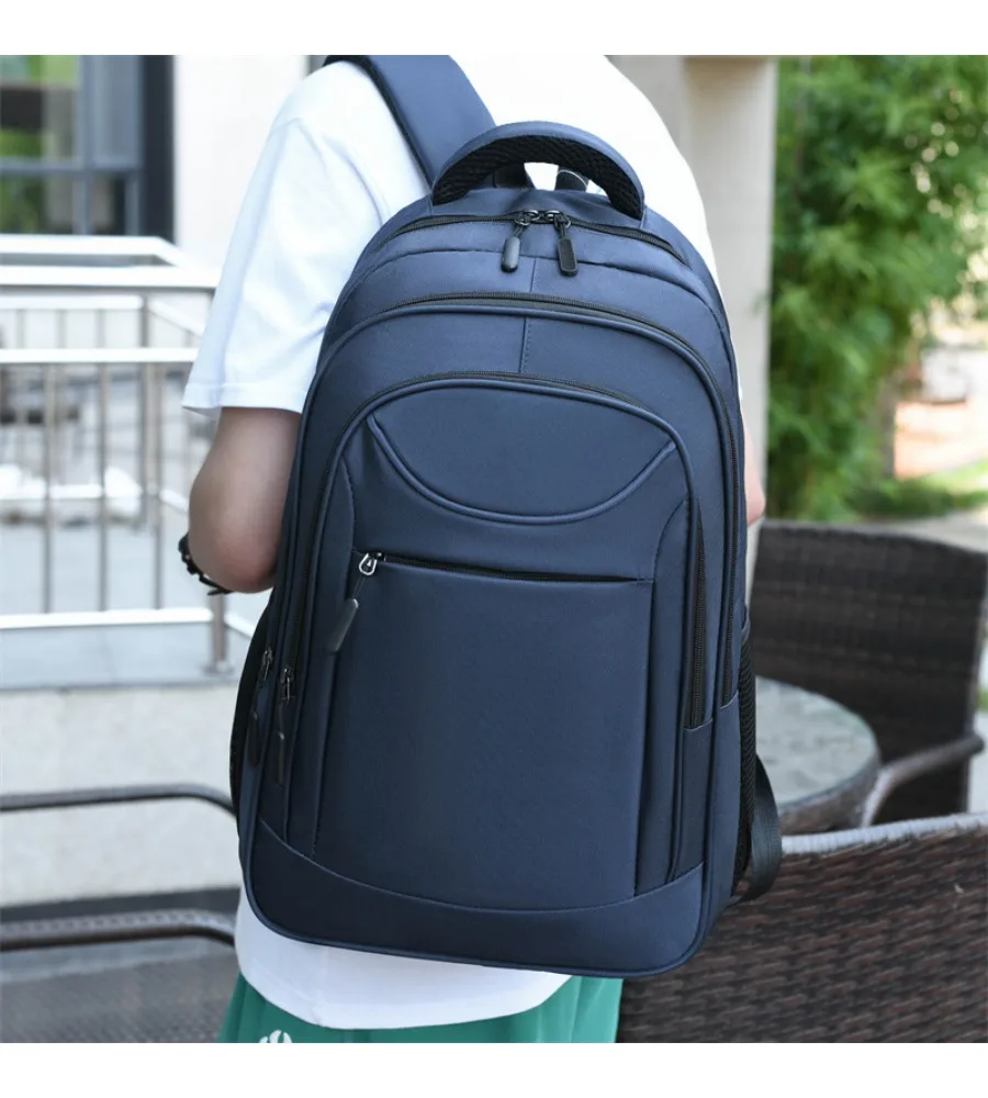 Black Multi Compartment Laptop Backpack 15.6 Inch Notebook Bag Oxford Cloth Water Resistant Travel Rucksack
Black Multi Compartment Laptop Backpack 15.6 Inch Notebook Bag Oxford Cloth Water Resistant Travel Rucksack