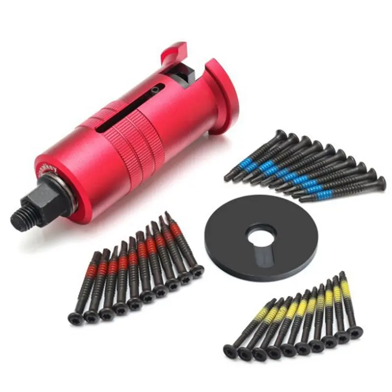 CQMF-Lock Repair Pin Extractor Tool Includes 30 Steel Self-Tapping Dovetail Screws One Pad For Pin Pulling Out Puller
CQMF-Lock Repair Pin Extractor Tool Includes 30 Steel Self-Tapping Dovetail Screws One Pad For Pin Pulling Out Puller