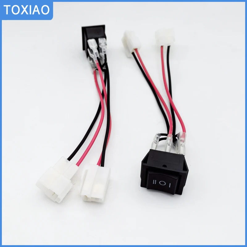 APIELE instantaneous/latch polarity reversal switch 6 Pin 20A rocker switch Brush motor reverse switch with pre-wiring
APIELE instantaneous/latch polarity reversal switch 6 Pin 20A rocker switch Brush motor reverse switch with pre-wiring