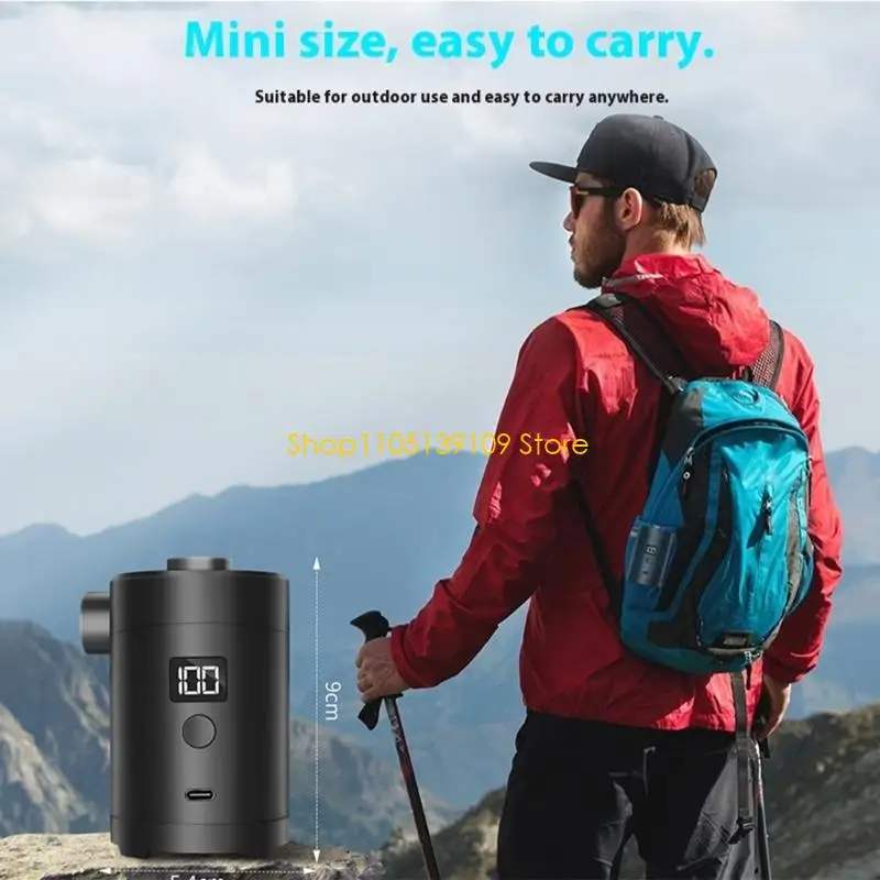 Легкий походный воздушный компрессор, компактный размер, цифровой дисплей мощности, быстрая инфляция, предметы первой необходимости для приключений на открытом воздухе
Легкий походный воздушный компрессор, компактный размер, цифровой дисплей мощности, быстрая инфляция, предметы первой необходимости для приключений на открытом воздухе