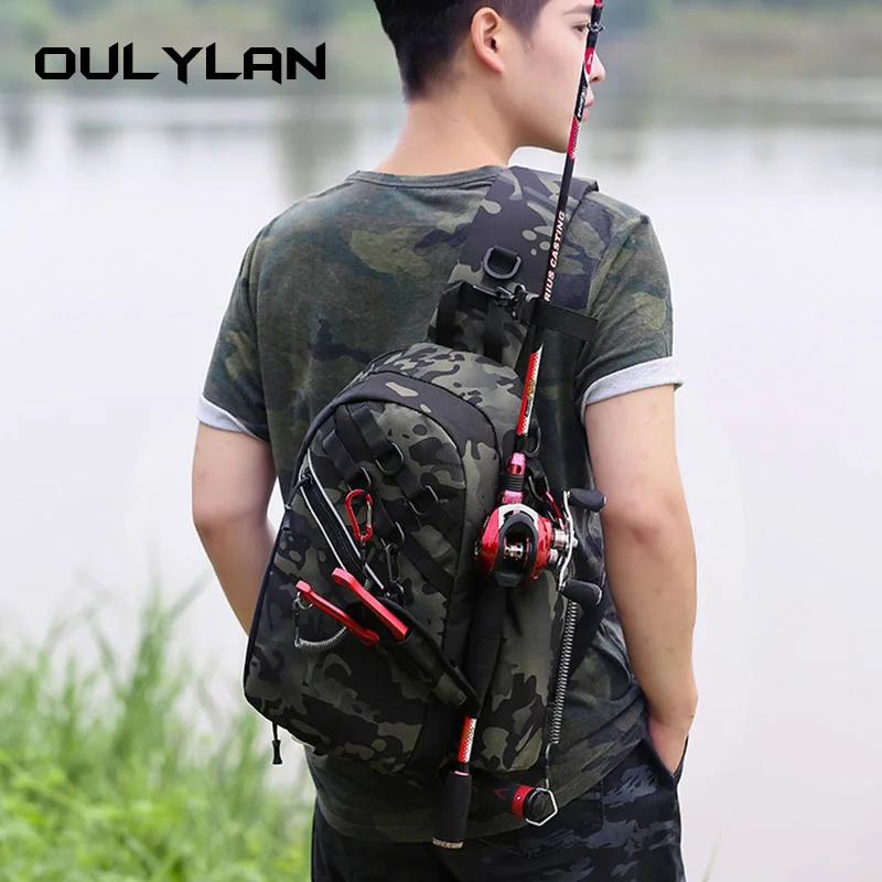 OULYLAN Hangable Pole Road Subpack Multifunctional Bodypack Integrated Hiking High Capacity Pole Pack
OULYLAN Hangable Pole Road Subpack Multifunctional Bodypack Integrated Hiking High Capacity Pole Pack