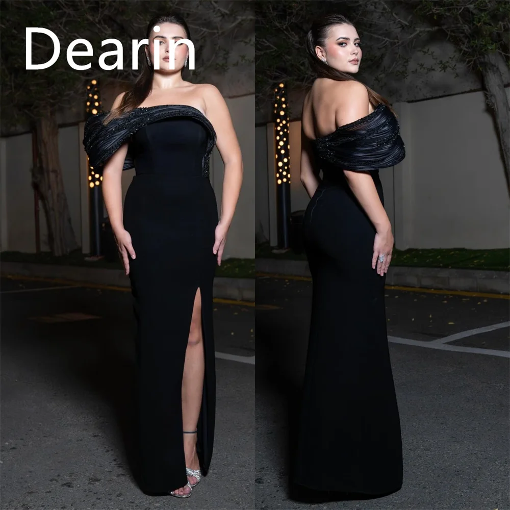 Customized Evening Dress Prom Gown Women Formal Dearin Off-the-shoulder Column Floor Length Skirts Vertically Bespoke Occasion D
Customized Evening Dress Prom Gown Women Formal Dearin Off-the-shoulder Column Floor Length Skirts Vertically Bespoke Occasion D