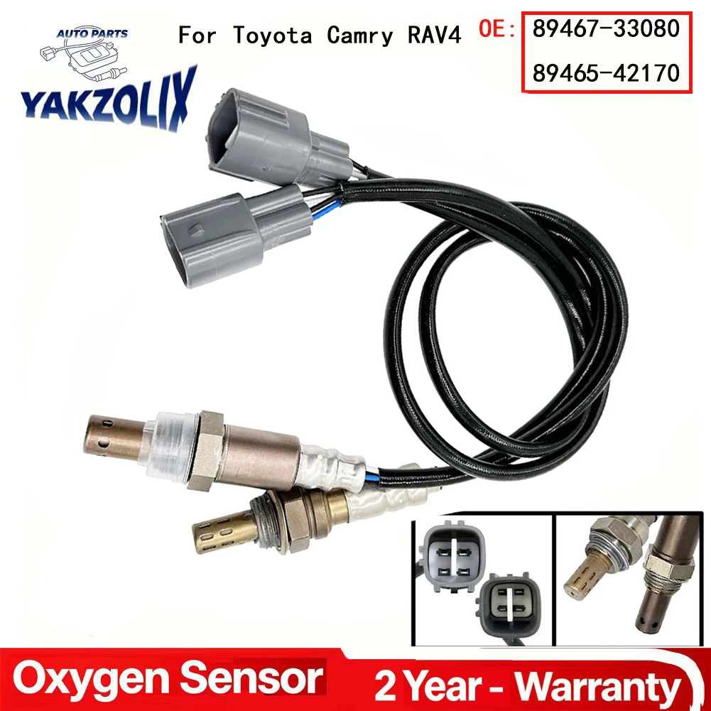 2Pcs / 1Pc Front Rear Up Downstream O2 Oxygen Sensor For Toyota Camry RAV4 2006 2007 2008 2009 2010 2011 89467-33080 89465-42170
2Pcs / 1Pc Front Rear Up Downstream O2 Oxygen Sensor For Toyota Camry RAV4 2006 2007 2008 2009 2010 2011 89467-33080 89465-42170