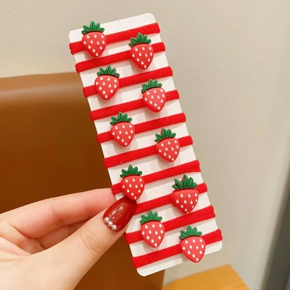 2.5cm Strawberry Hair Ties for Girls | 10Pcs Cute Red Berry Elastic Hair Bands for Kids & Women
2.5cm Strawberry Hair Ties for Girls | 10Pcs Cute Red Berry Elastic Hair Bands for Kids & Women