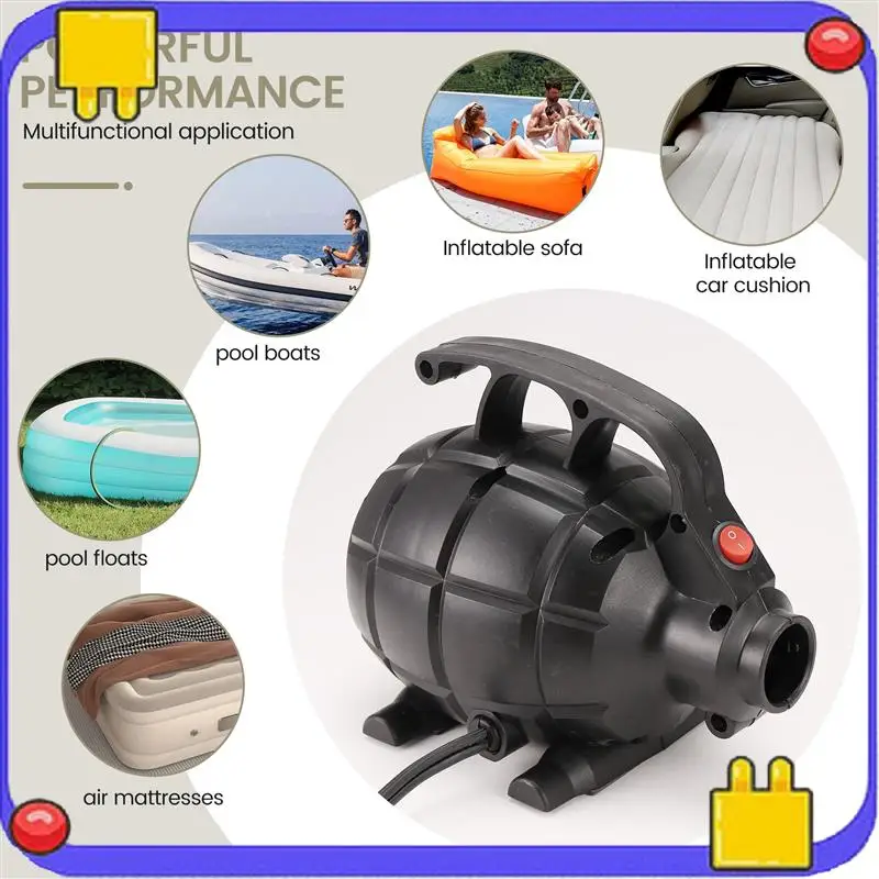 Portable Air Pump Air Mat For Tumbling Inflatable Pump For Home Air Bed Air Track Pump 600W Air Compressor
Portable Air Pump Air Mat For Tumbling Inflatable Pump For Home Air Bed Air Track Pump 600W Air Compressor