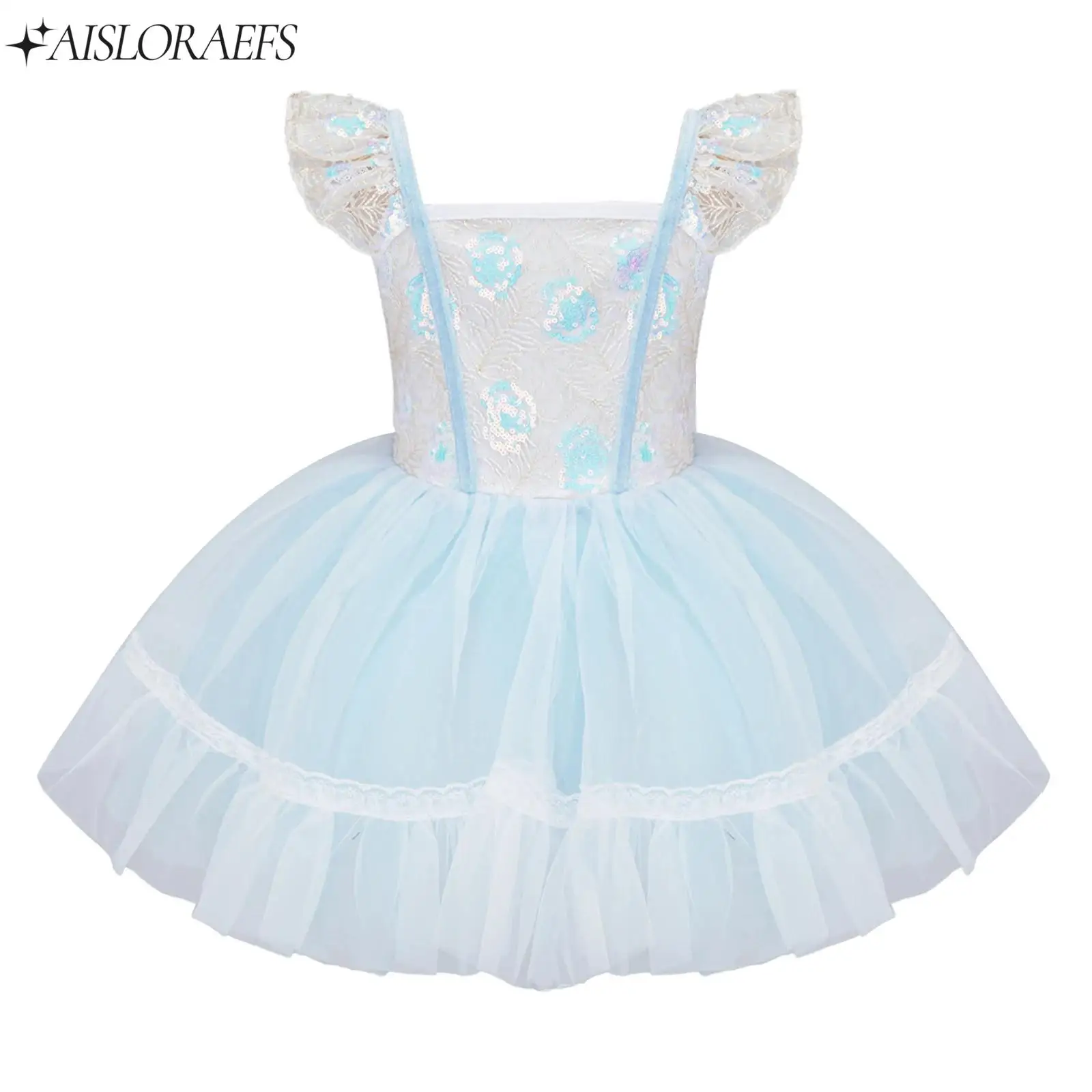 Kids Girls Modern Ballet Jazz Dance Costume Ruffled Sleeves Bow Sequins Bodice Tulle Tutu Dress with Shimmery Cloak And Headwear
Kids Girls Modern Ballet Jazz Dance Costume Ruffled Sleeves Bow Sequins Bodice Tulle Tutu Dress with Shimmery Cloak And Headwear