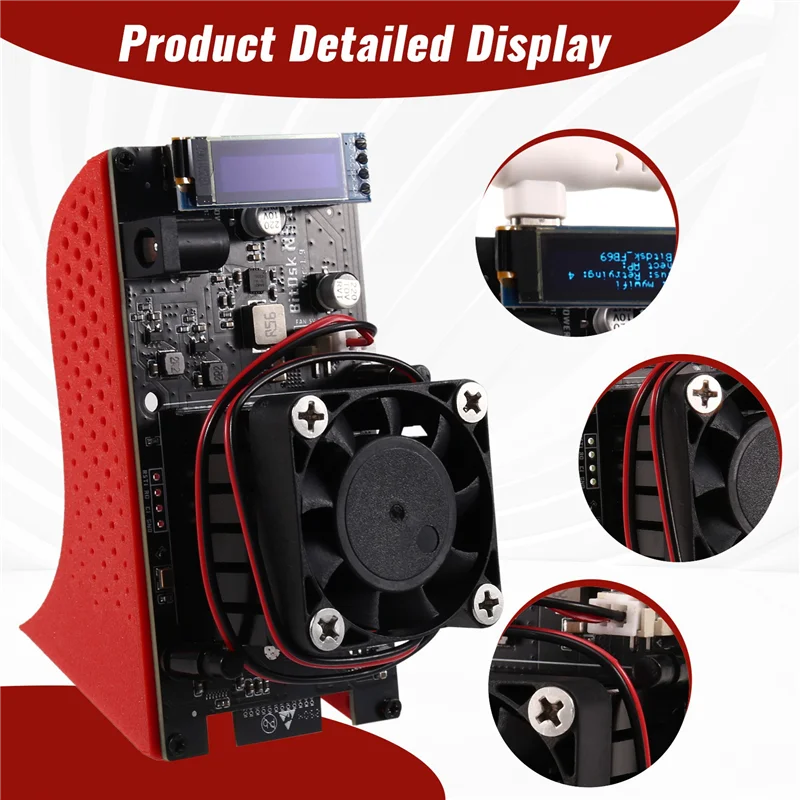 Bitaxe BM1397 Miner 200Gh/S Bitcoin BTC Solo Miner Stand-Alone Bitdsk ASIC Miner Low Power Miner
Bitaxe BM1397 Miner 200Gh/S Bitcoin BTC Solo Miner Stand-Alone Bitdsk ASIC Miner Low Power Miner