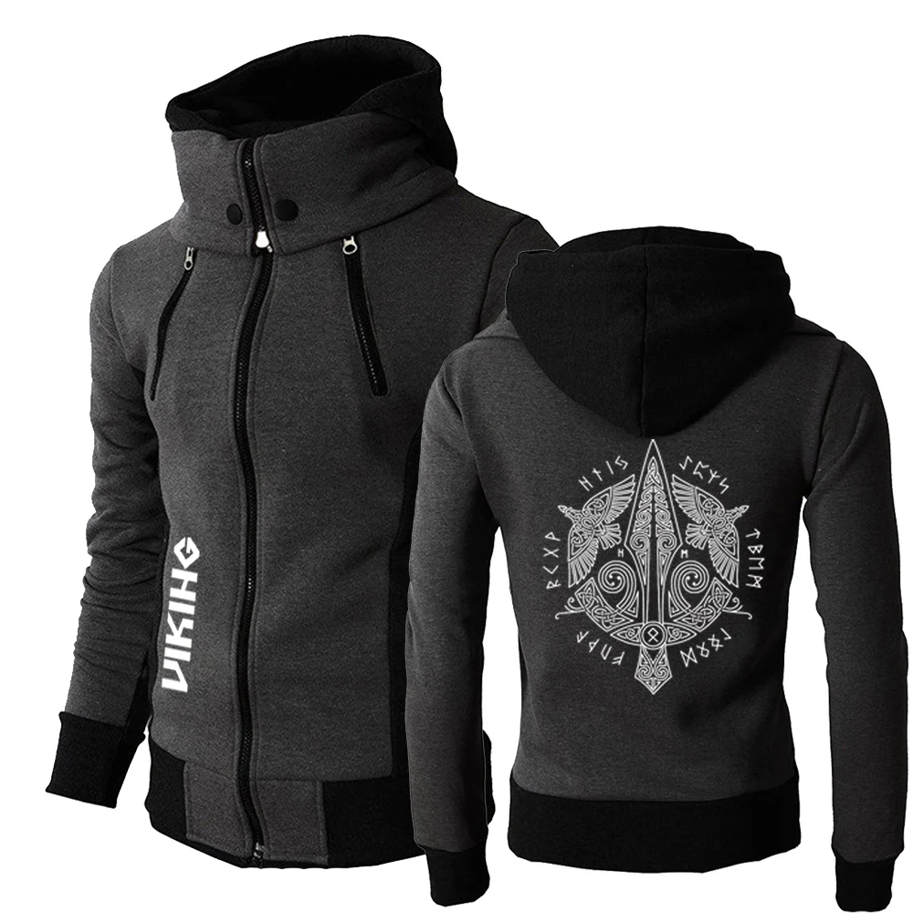 2024 Viking Symbol New Men Spring and Autumn Harajuku Zipper Hoodie High-quality Causal Comfortable Sweatshirts Coat Tops
2024 Viking Symbol New Men Spring and Autumn Harajuku Zipper Hoodie High-quality Causal Comfortable Sweatshirts Coat Tops